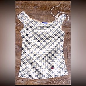 Burberry women’s nova check small shirt great condition!